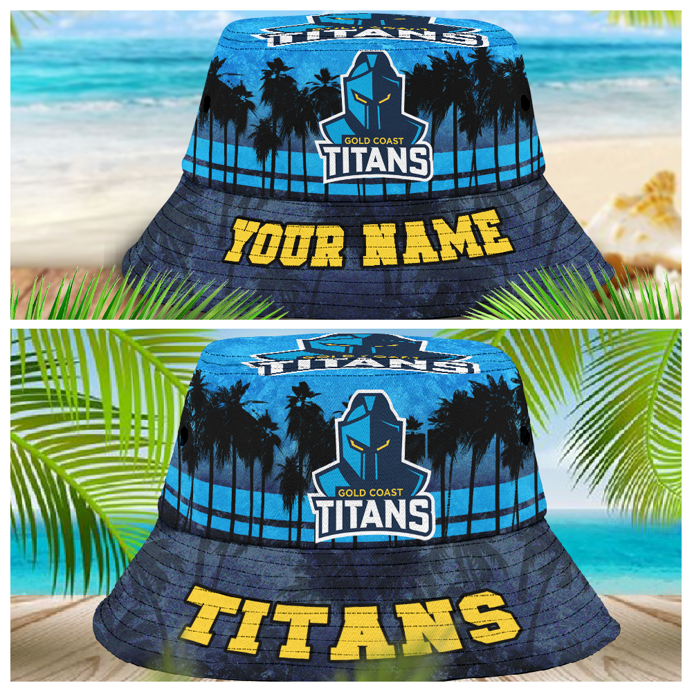Nrl Gold Coast Titans Bucket Hat For Lover, Boyfriend, Husband