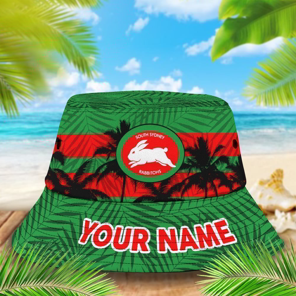 Nrl South Sydney Rabbitohs Bucket Hat For Fan