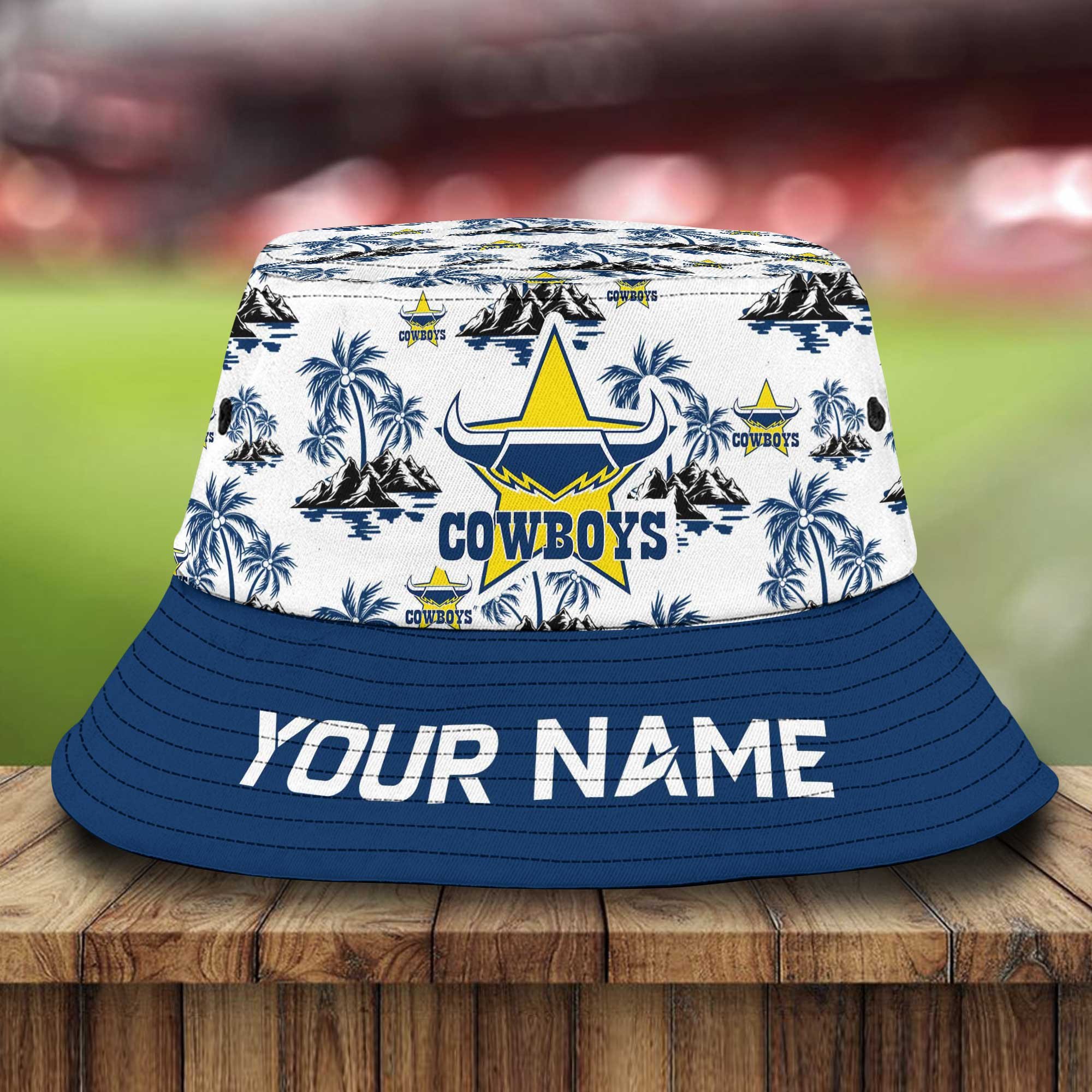 Nrl North Queensland Cowboys New Bucket Hat For Fan