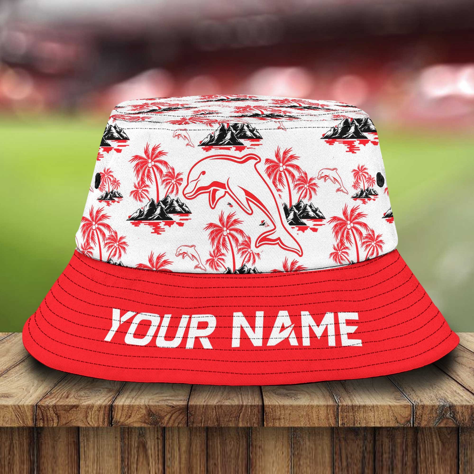 Nrl Dolphins New Bucket Hat For Fan