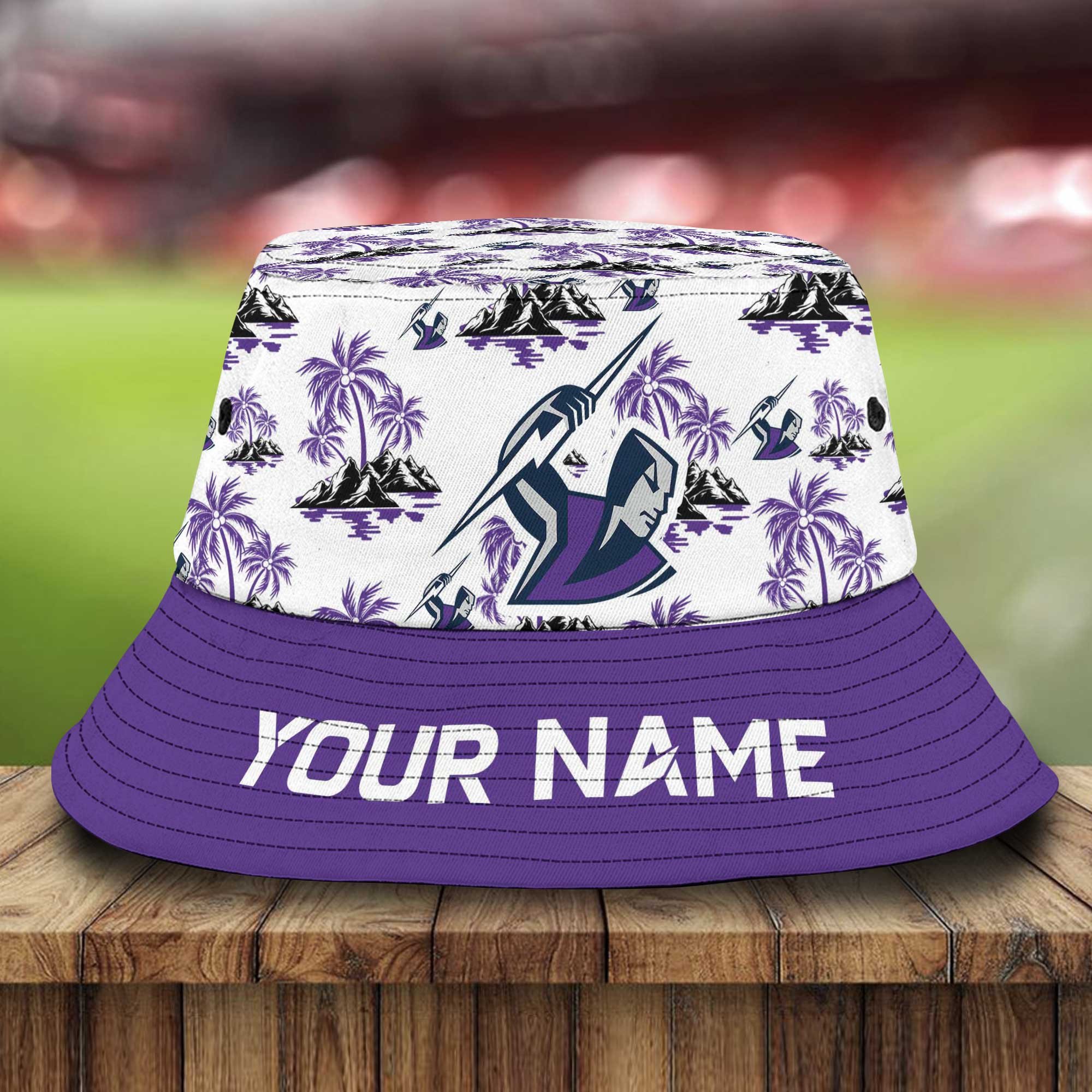 Nrl Melbourne Storm New Bucket Hat For Fan