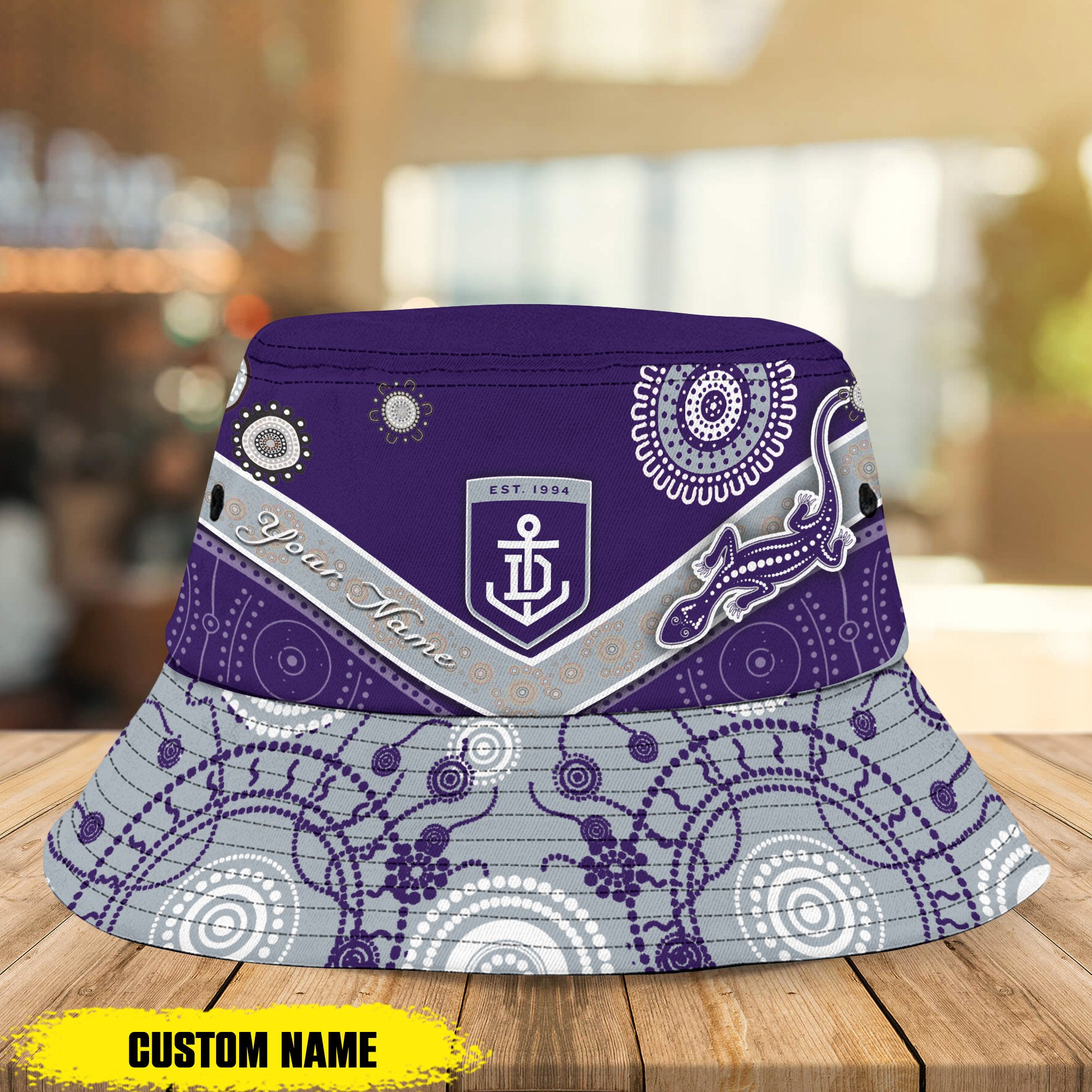 Afl Fremantle Personalized Bucket Hat For Fans