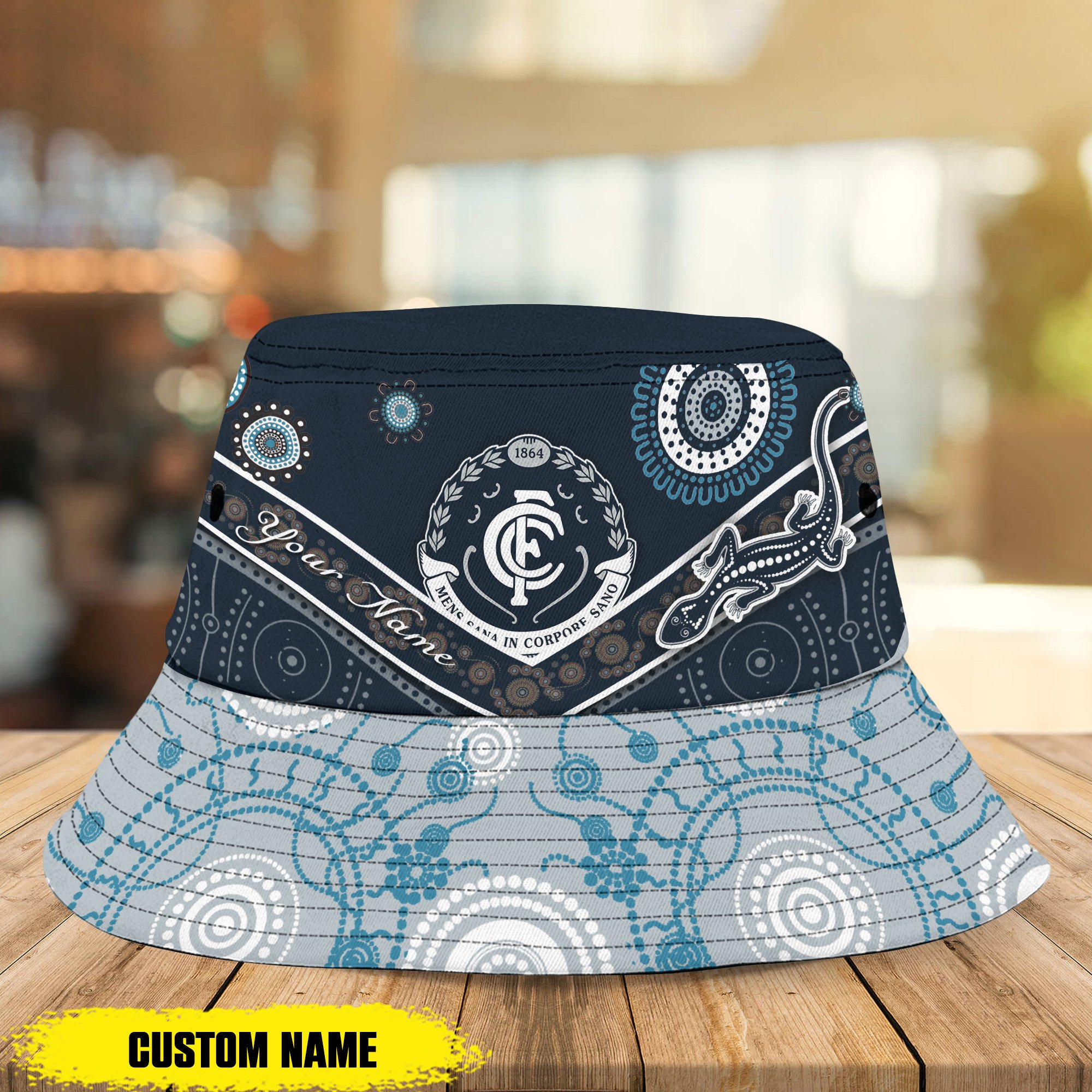 Afl Carlton Personalized Bucket Hat For Fans