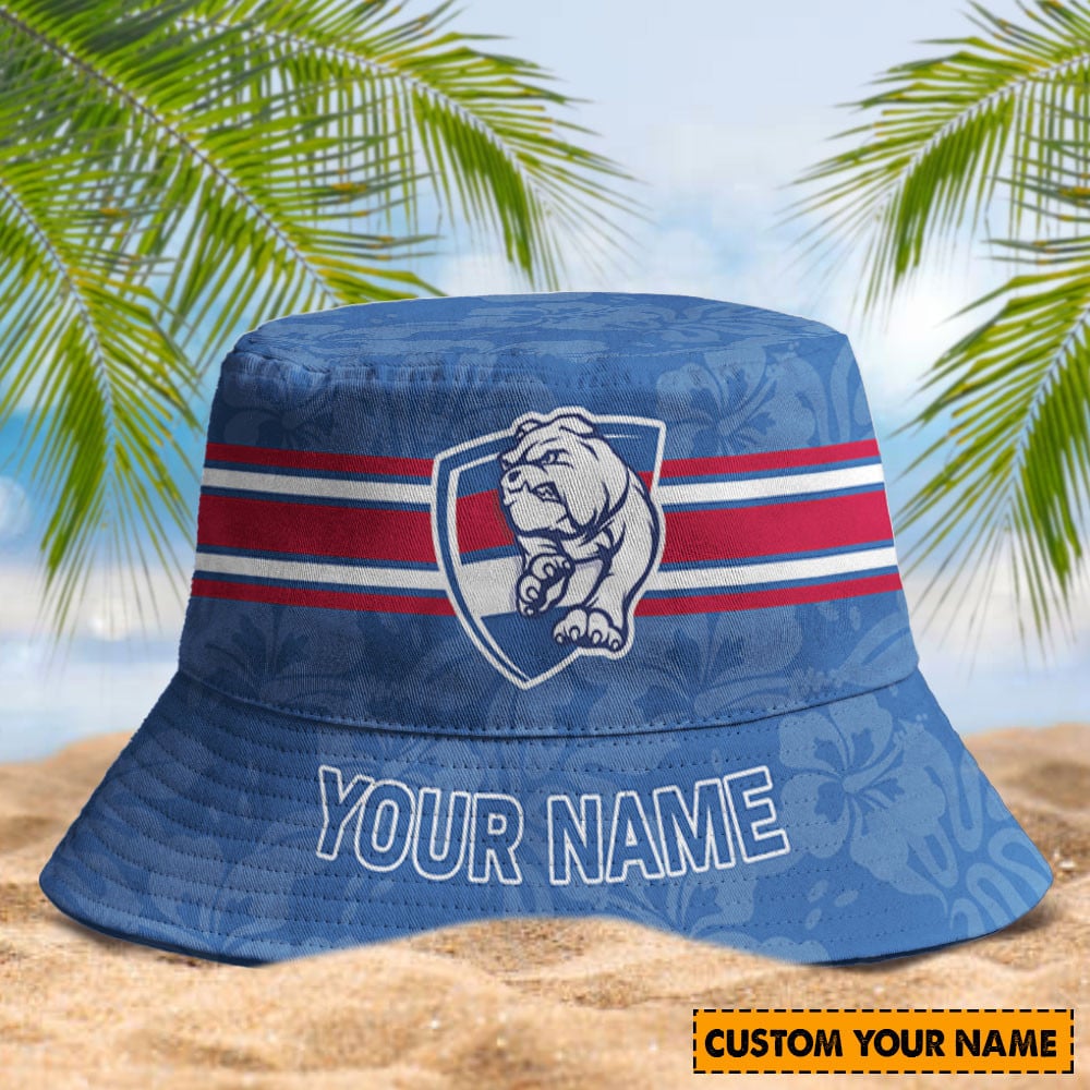 Afl Western Bulldogs Football Club Bucket Hat Personalized Game Day Style
