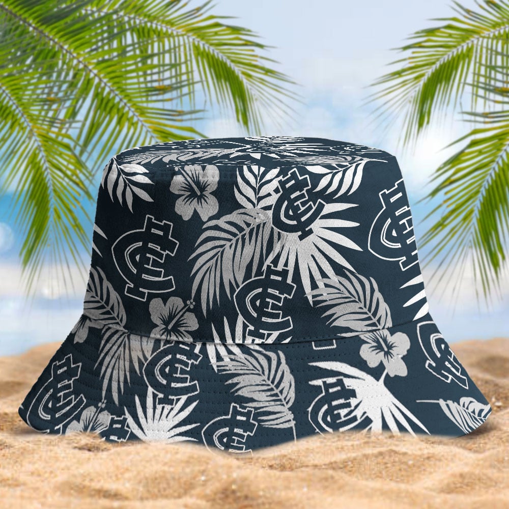 Afl Carlton Blues Football Club Bucket Hat Personalized Summer Street Cap