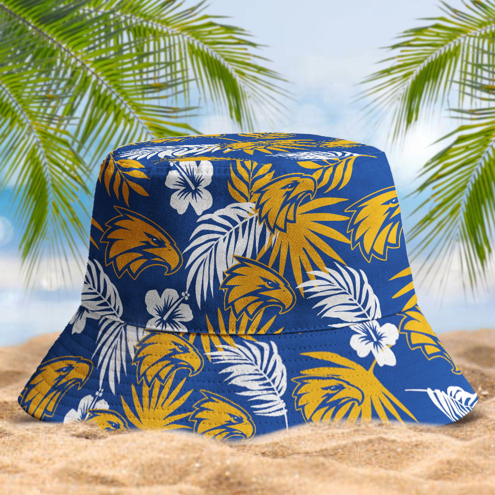 Afl West Coast Eagles Football Club Bucket Hat Summer Fan Bucket Cap