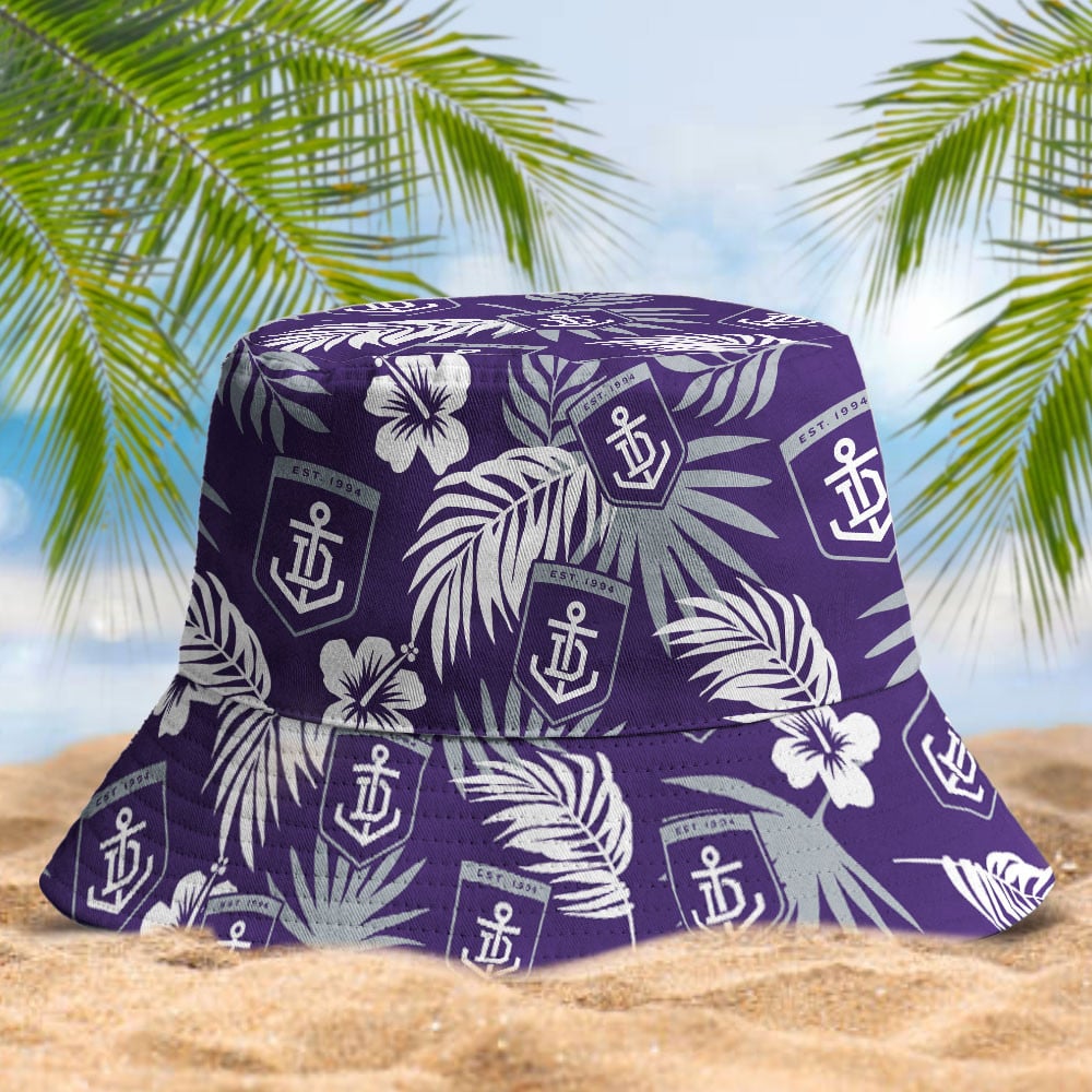 Afl Fremantle Dockers Football Club Bucket Hat Custom Game Day Hat