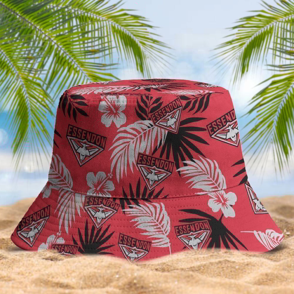 Afl Essendon Bombers Football Club Bucket Hat Game Day Fanwear Hat