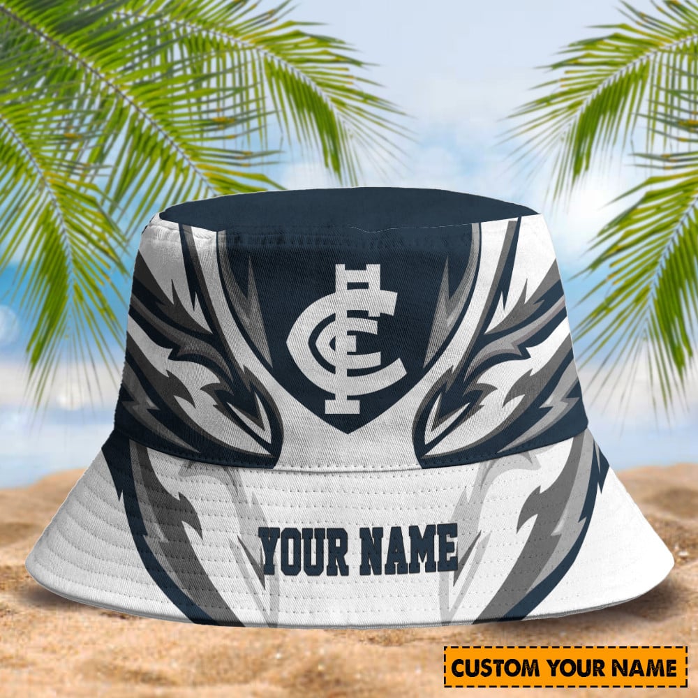 Afl Carlton Blues Football Club Bucket Hat Personalized Outdoor Cap
