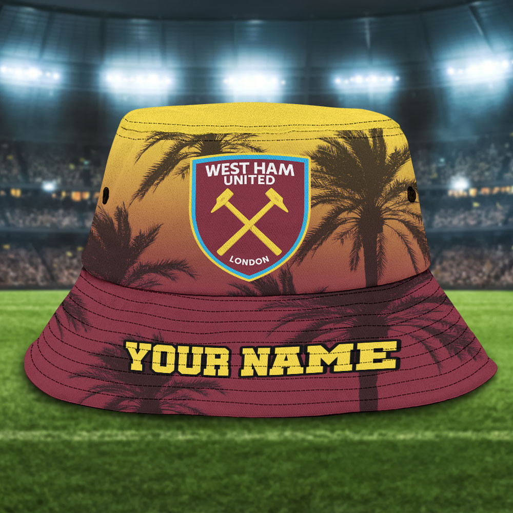 Epl West Ham United Bucket Hat New Season For Fans