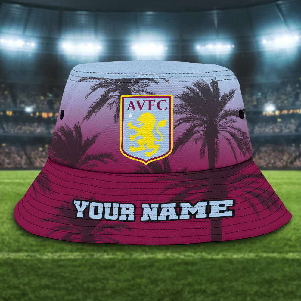 Epl Aston Villa Bucket Hat New Season For Fans