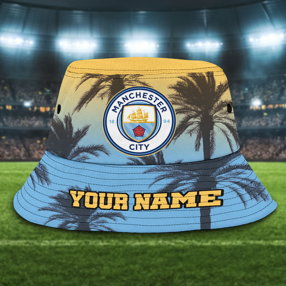 Epl Manchester City Bucket Hat New Season For Fans