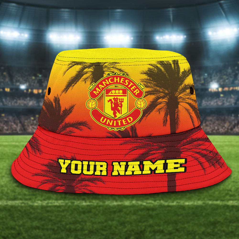 Epl Manchester United Bucket Hat New Season For Fans