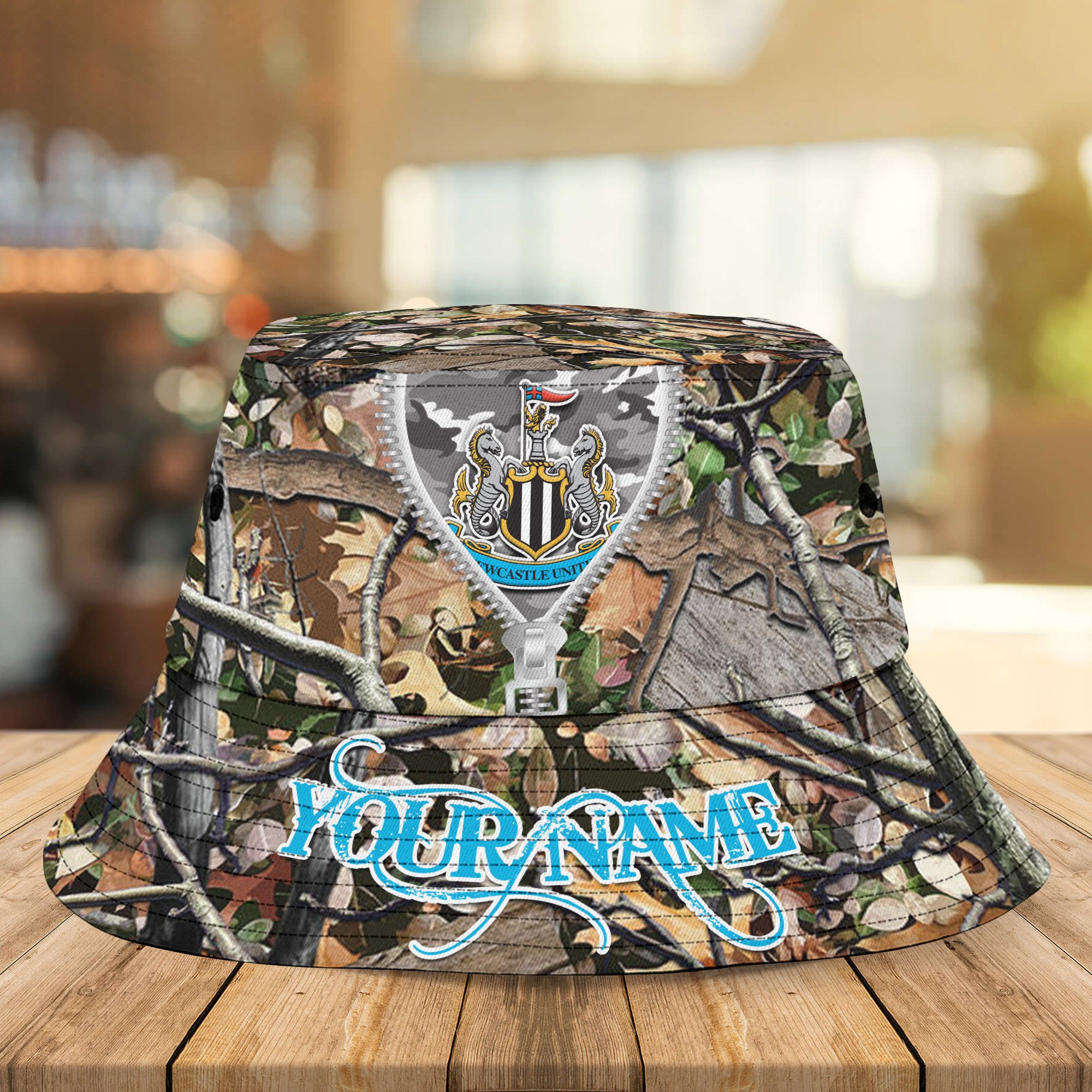 Epl Newcastle United Personalized Bucket Hat For Fans