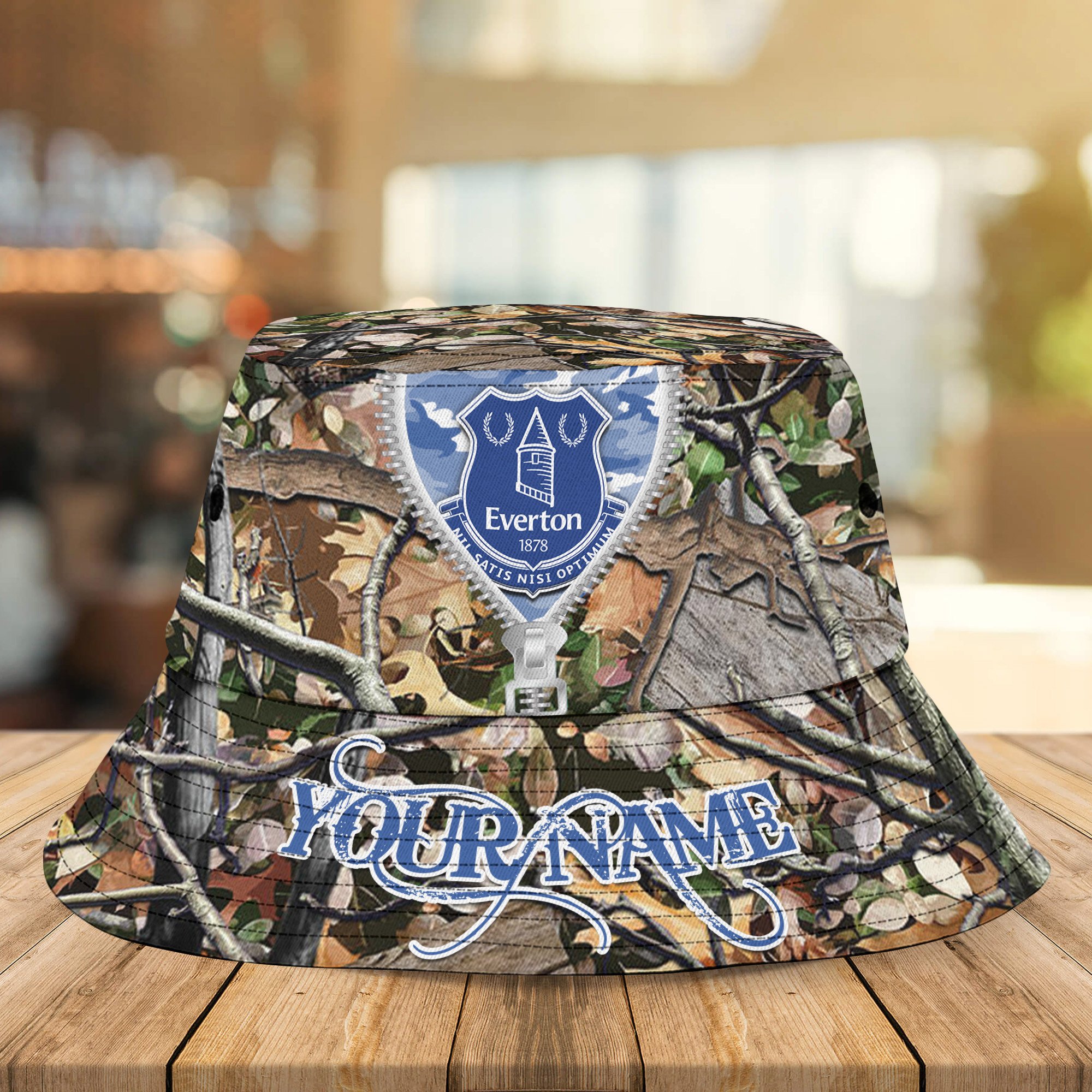 Epl Everton Personalized Bucket Hat For Fans