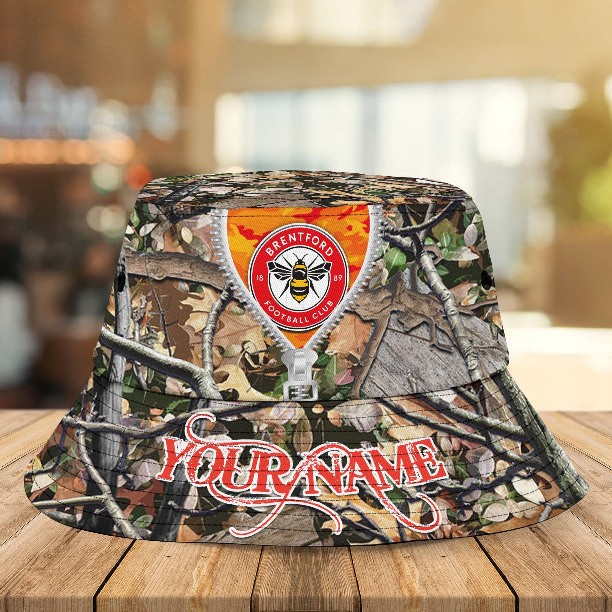 Epl Brentford Personalized Bucket Hat For Fans