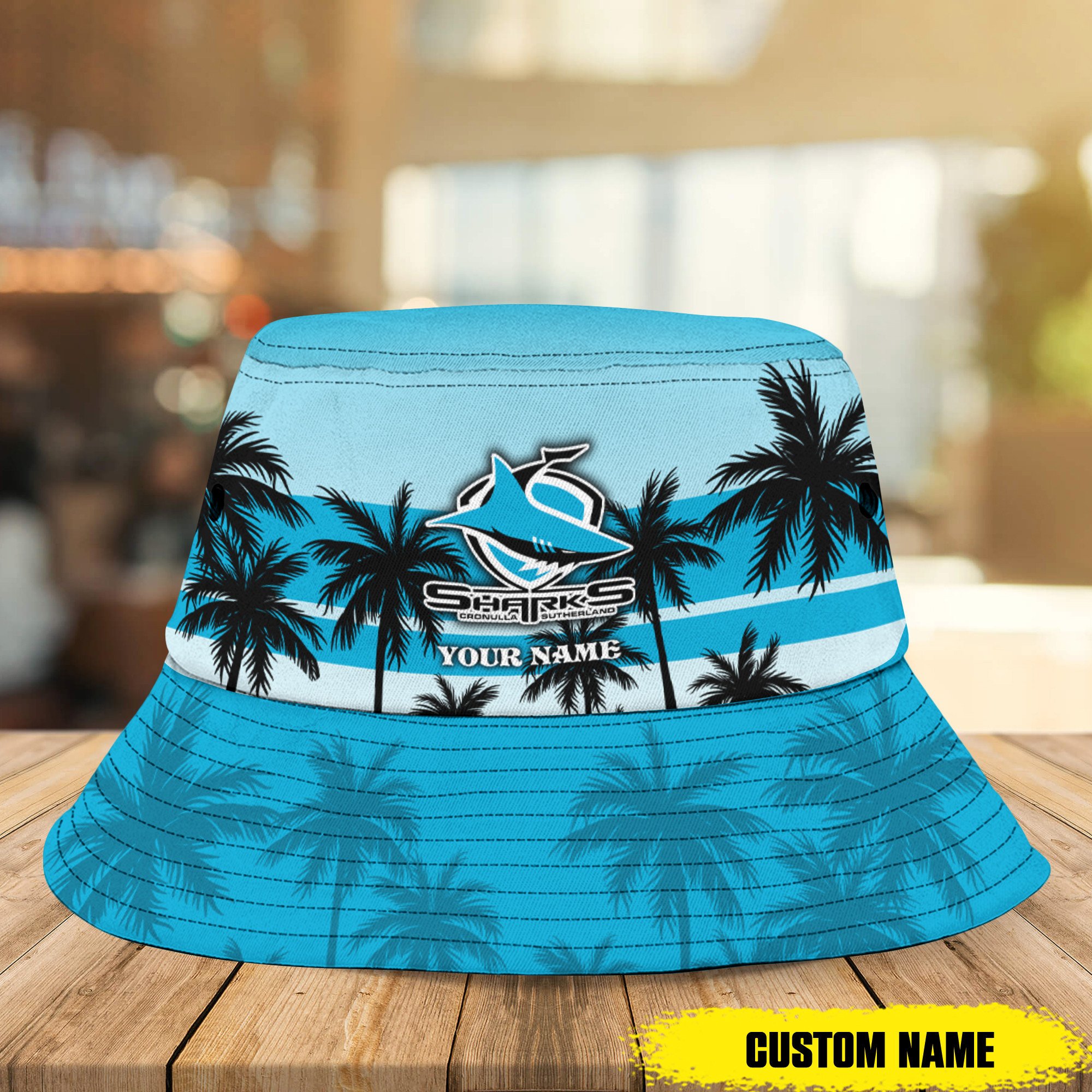Nrl Sharks New Bucket Hat For Fan