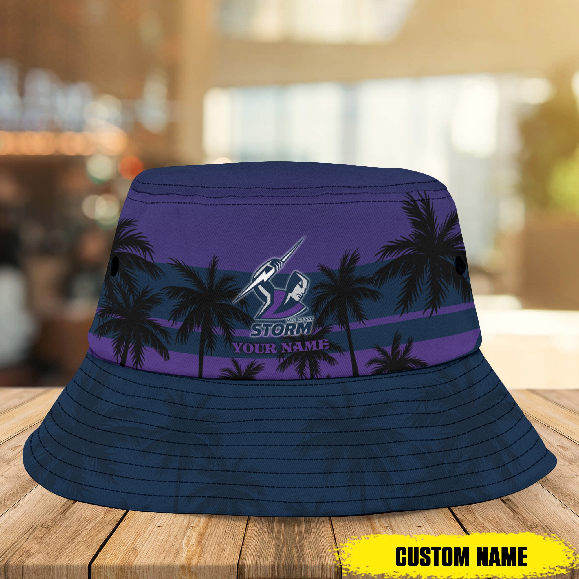 Nrl Storm New Bucket Hat For Fan