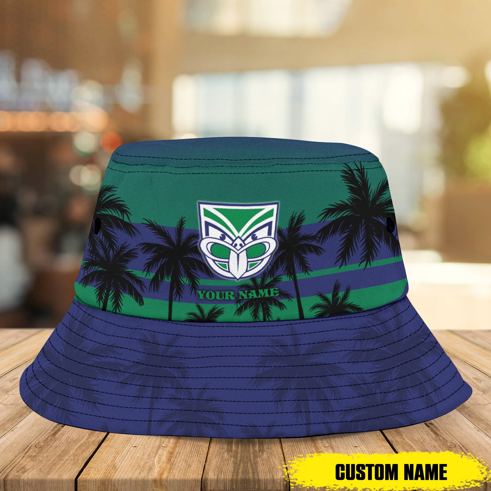 Nrl Warriors New Bucket Hat For Fan