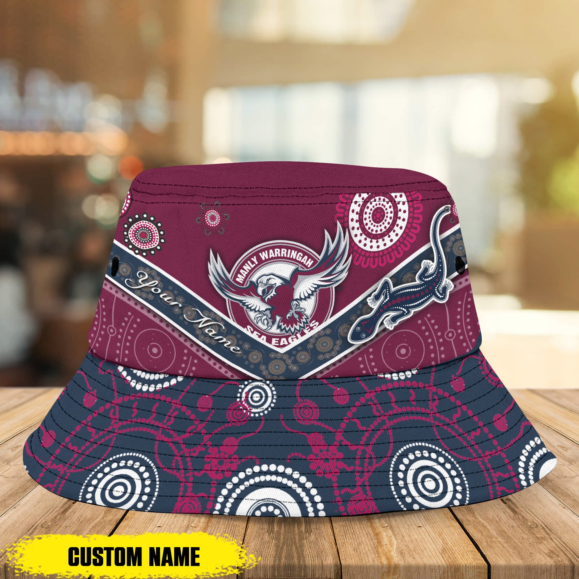 Nrl Sea-Eagles Personalized Bucket Hat For Fans