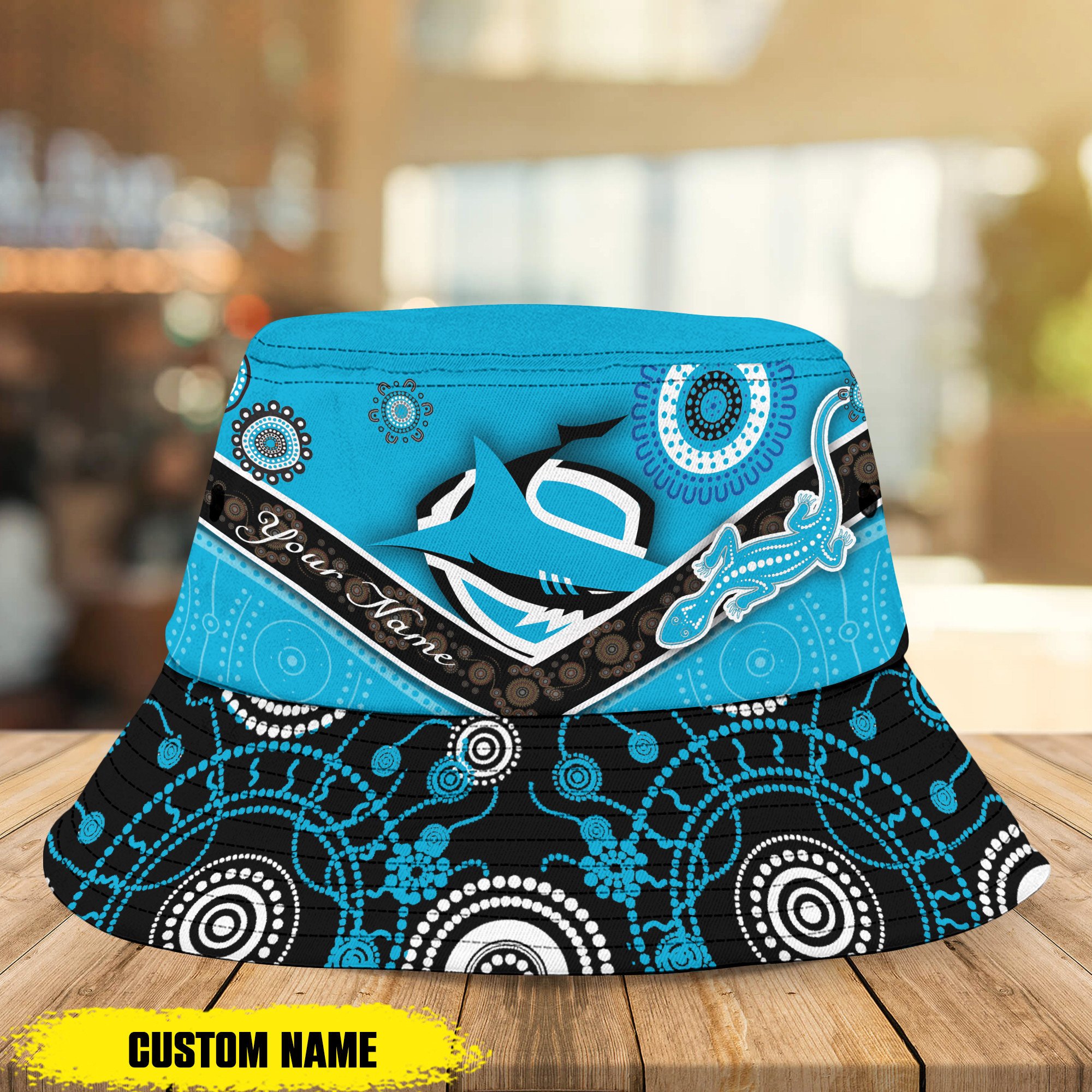Nrl Sharks Personalized Bucket Hat For Fans