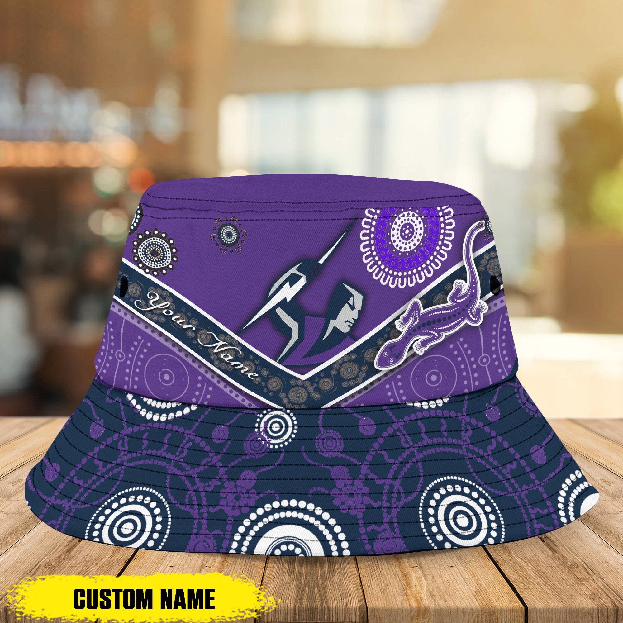 Nrl Storm Personalized Bucket Hat For Fans