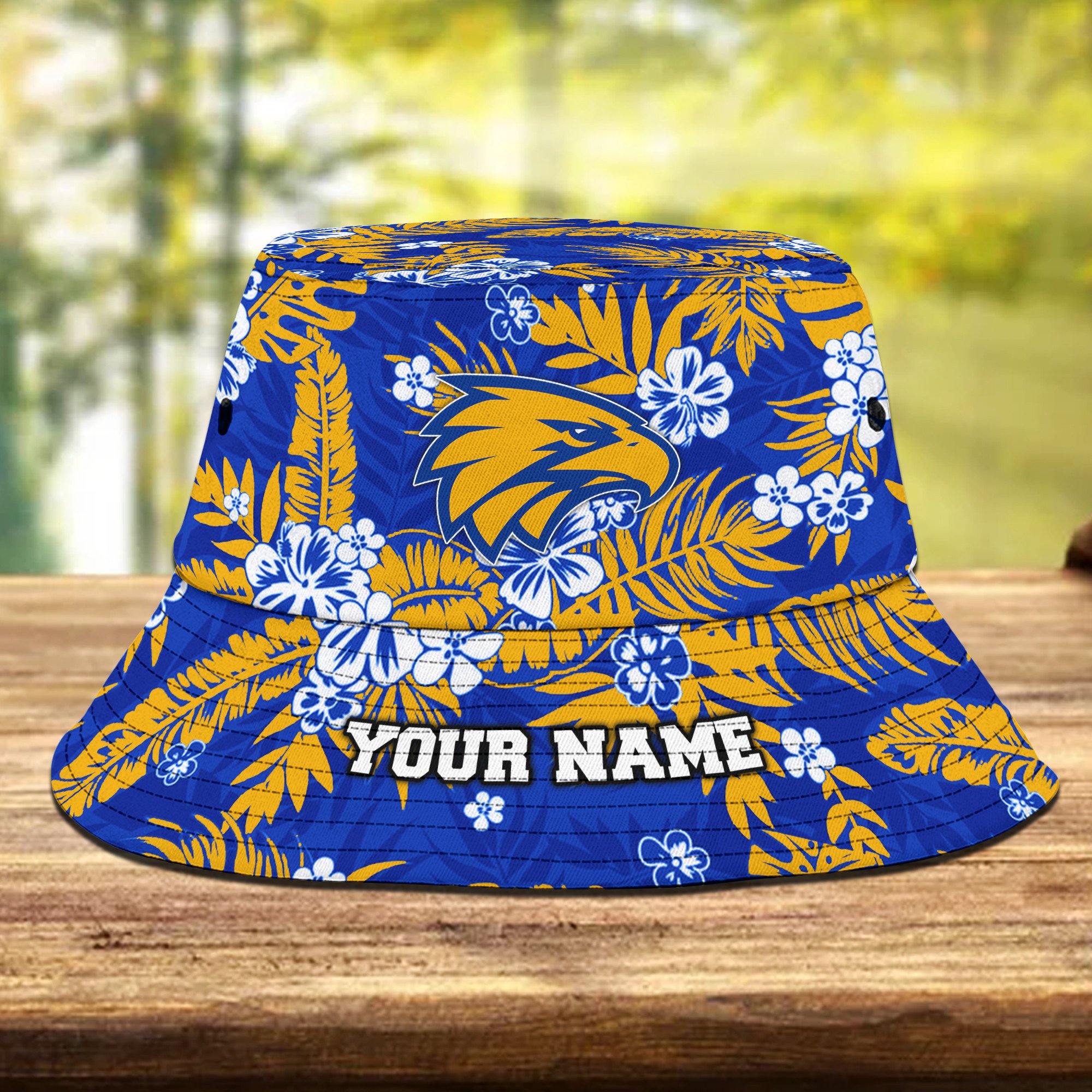 Afl West Coast Eagles Bucket Hat Personalized Flowers Gifts For Fans