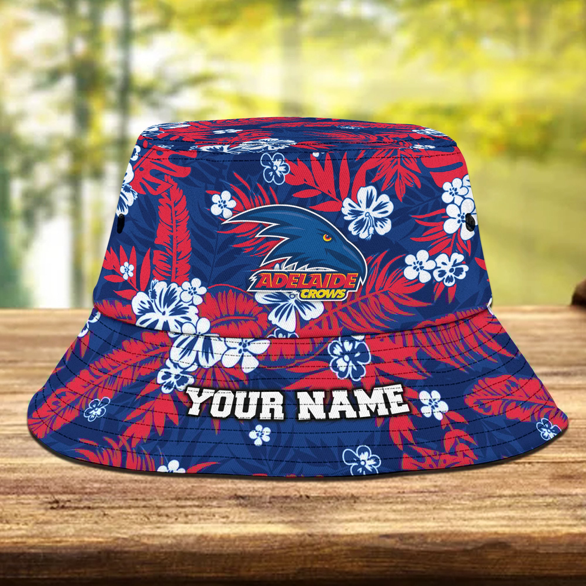 Afl Adelaide Crows Bucket Hat Personalized Flowers Gifts For Fans