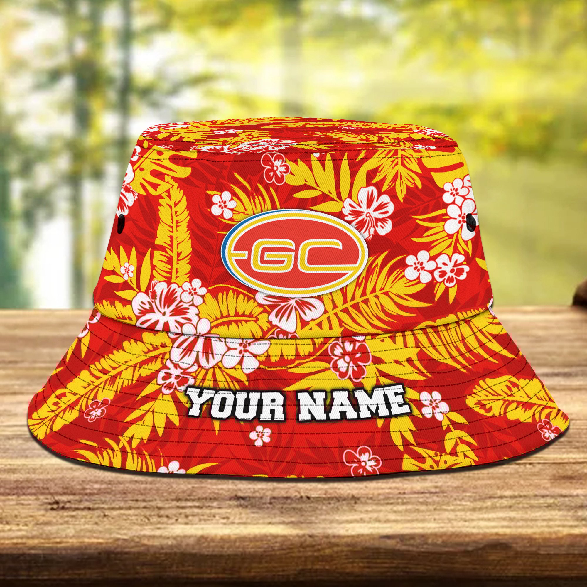 Afl Gold Coast Suns Bucket Hat Personalized Flowers Gifts For Fans