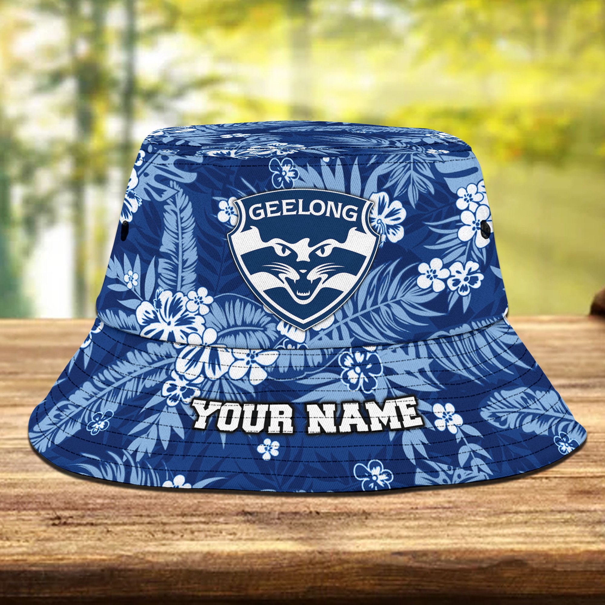 Afl Geelong Cats Bucket Hat Personalized Flowers Gifts For Fans