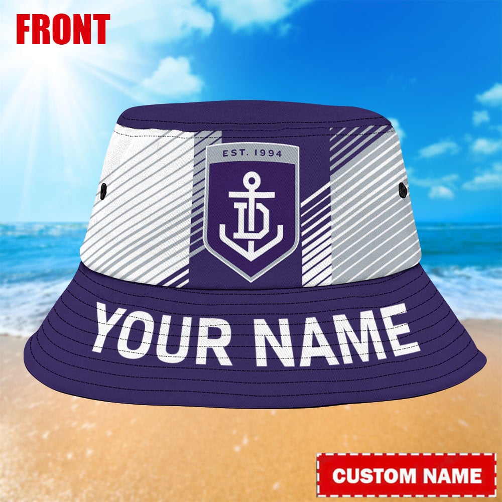 Afl Fremantle Dockers Personalized Bucket Hat For Fans
