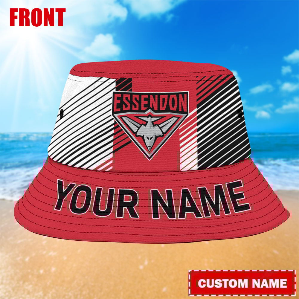 Afl Essendon Bombers Personalized Bucket Hat For Fans
