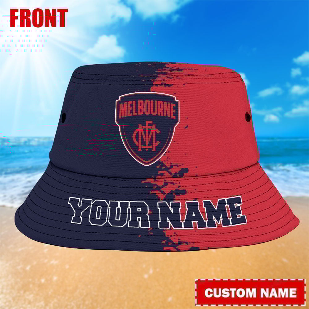 Afl Melbourne Demons Personalized Bucket Hat For Fans