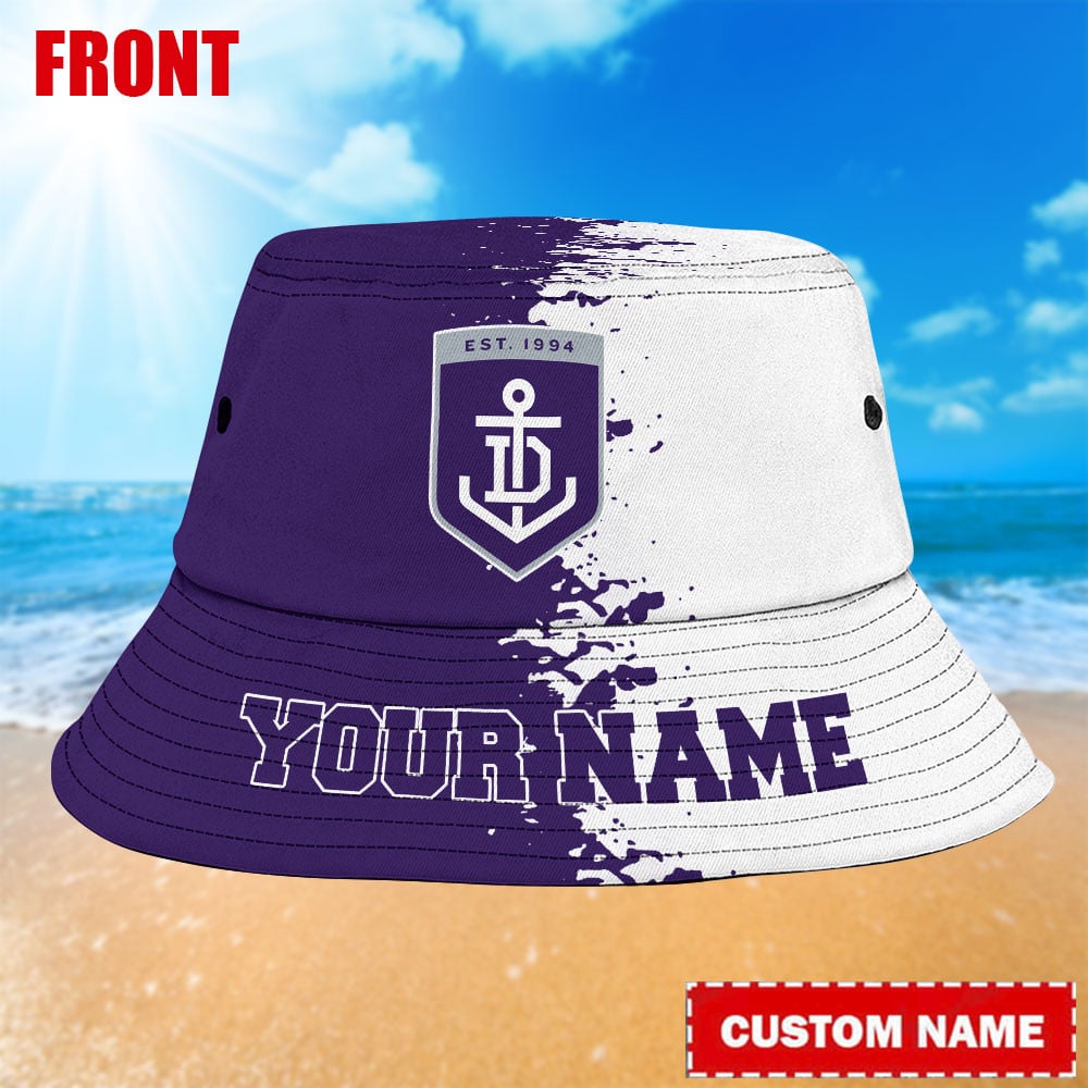 Afl Fremantle Dockers Personalized Bucket Hat For Fans