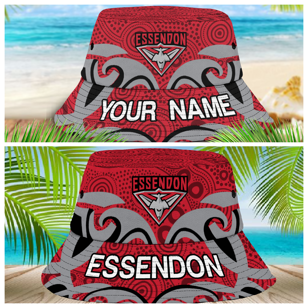 Afl Essendon Bombers Personalized Bucket Hat For Lover Boyfriend Husband