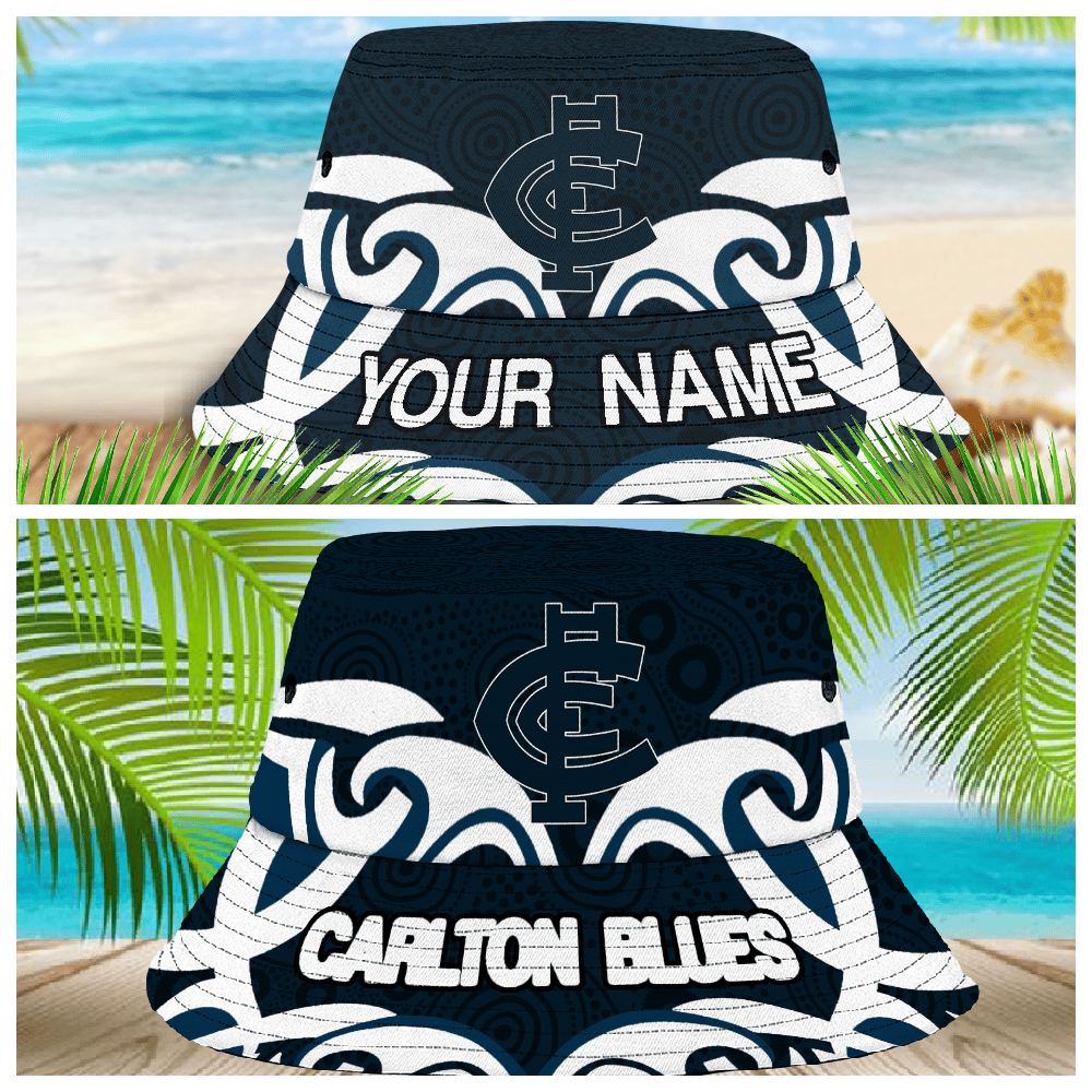 Afl Carlton Blues Personalized Bucket Hat For Lover Boyfriend Husband
