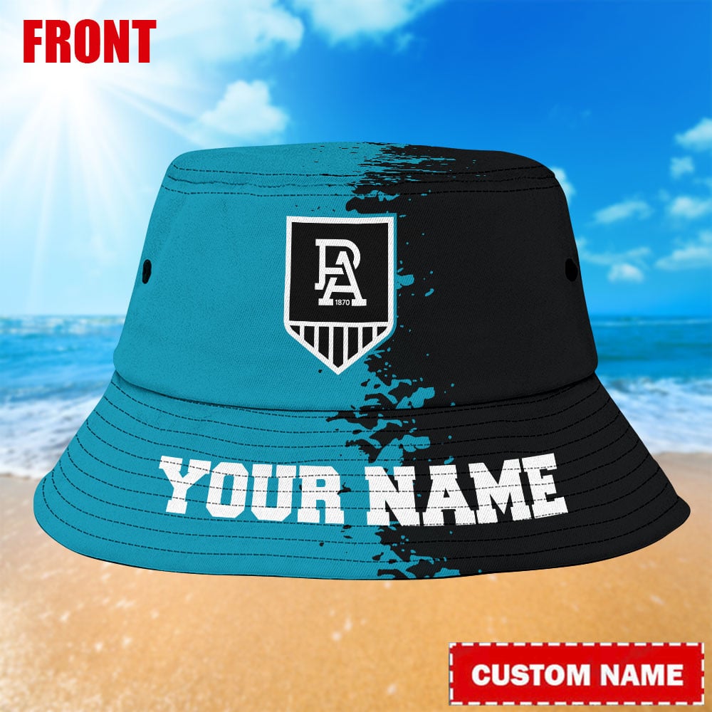 Afl Port Adelaide Power Personalized Bucket Hat