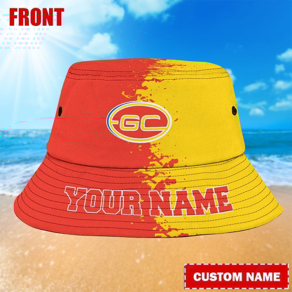 Afl Gold Coast Suns Personalized Bucket Hat