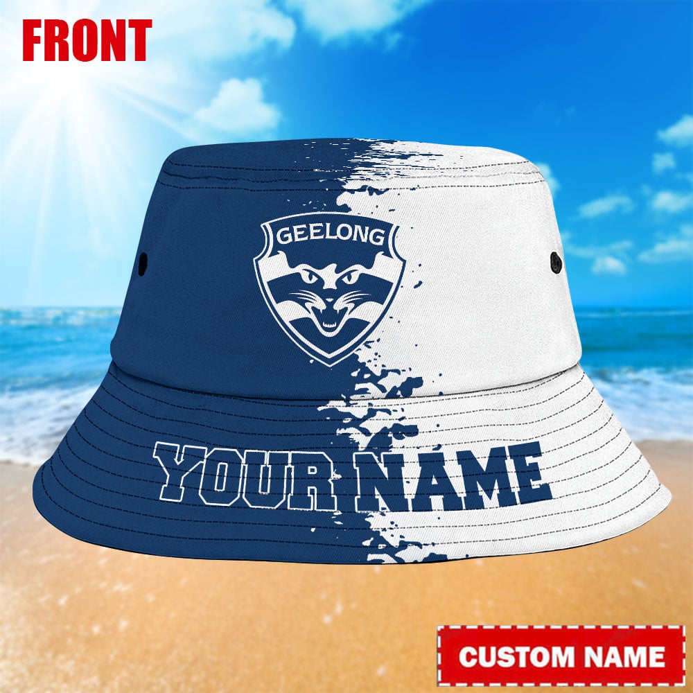 Afl Geelong Cats Personalized Bucket Hat