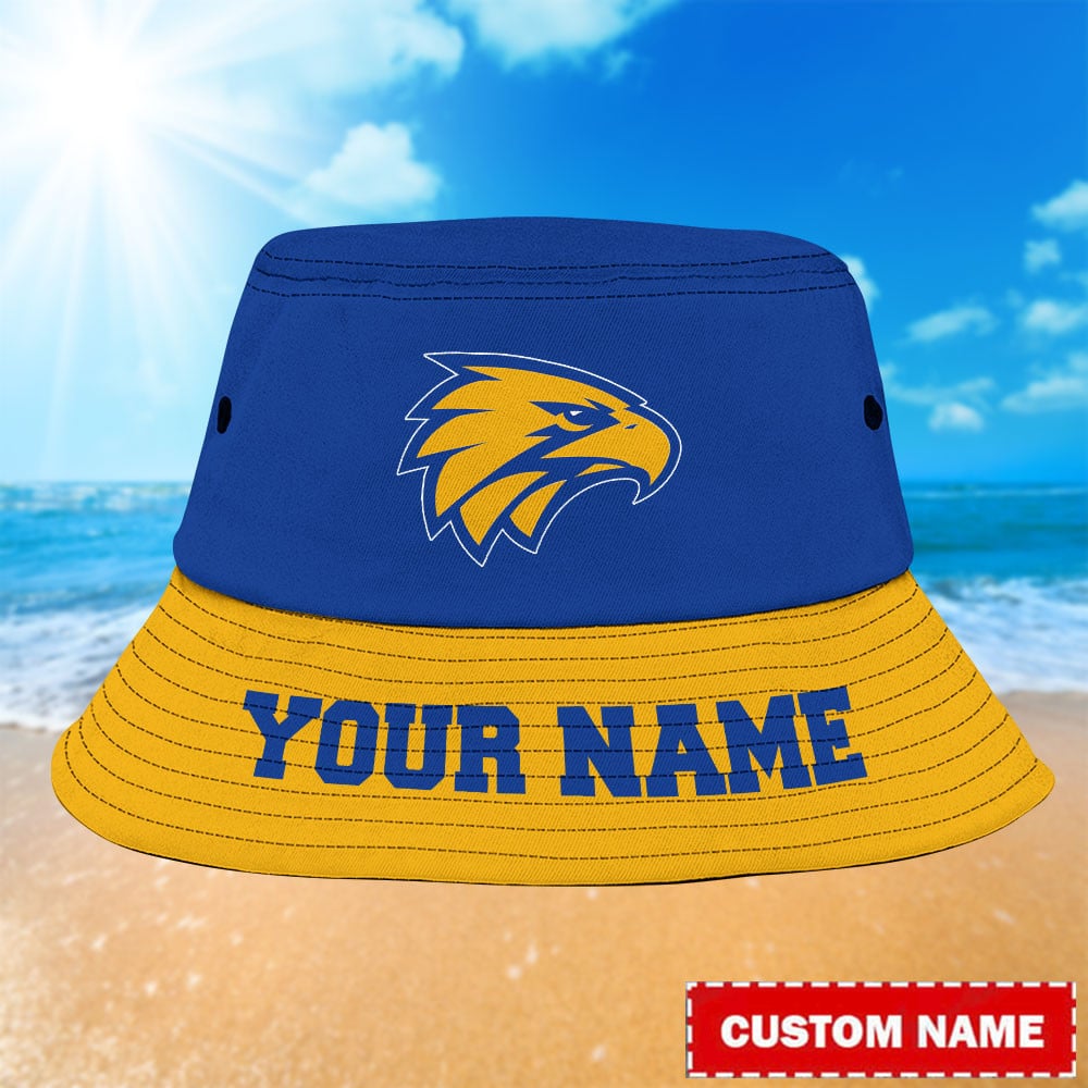 Afl West Coast Eagles Personalized Bucket Hat
