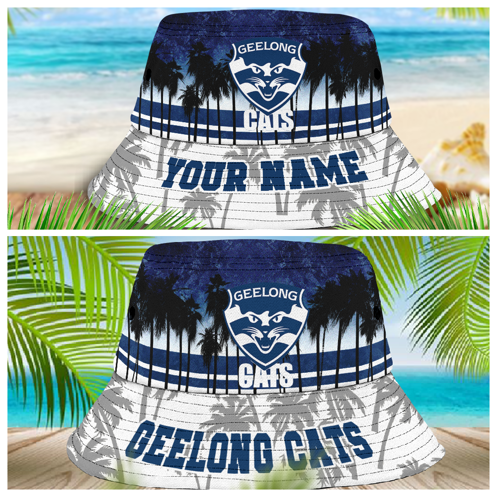 Afl Geelong Cats Personalized Bucket Hat 