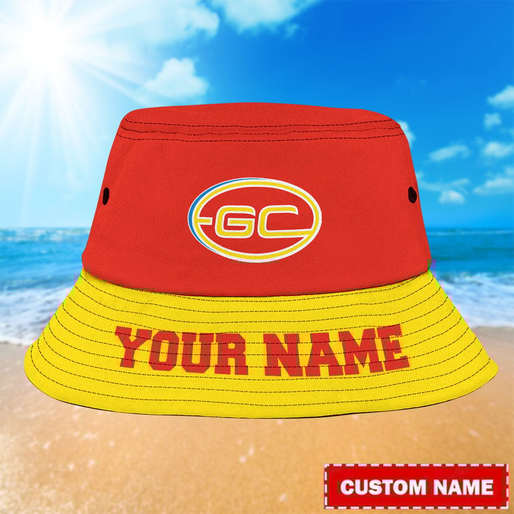 Afl Gold Coast Suns Personalized Bucket Hat