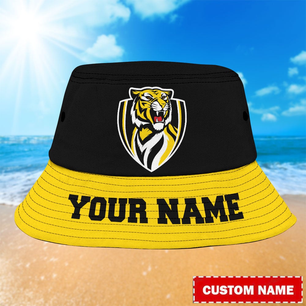 Afl Richmond Tigers Personalized Bucket Hat