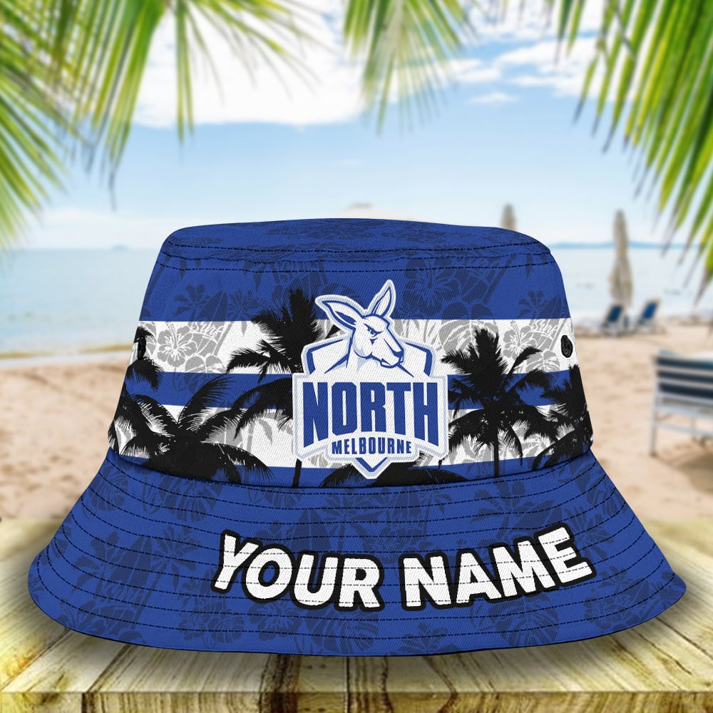 Afl North Melbourne Personalized Bucket Hat For Fan