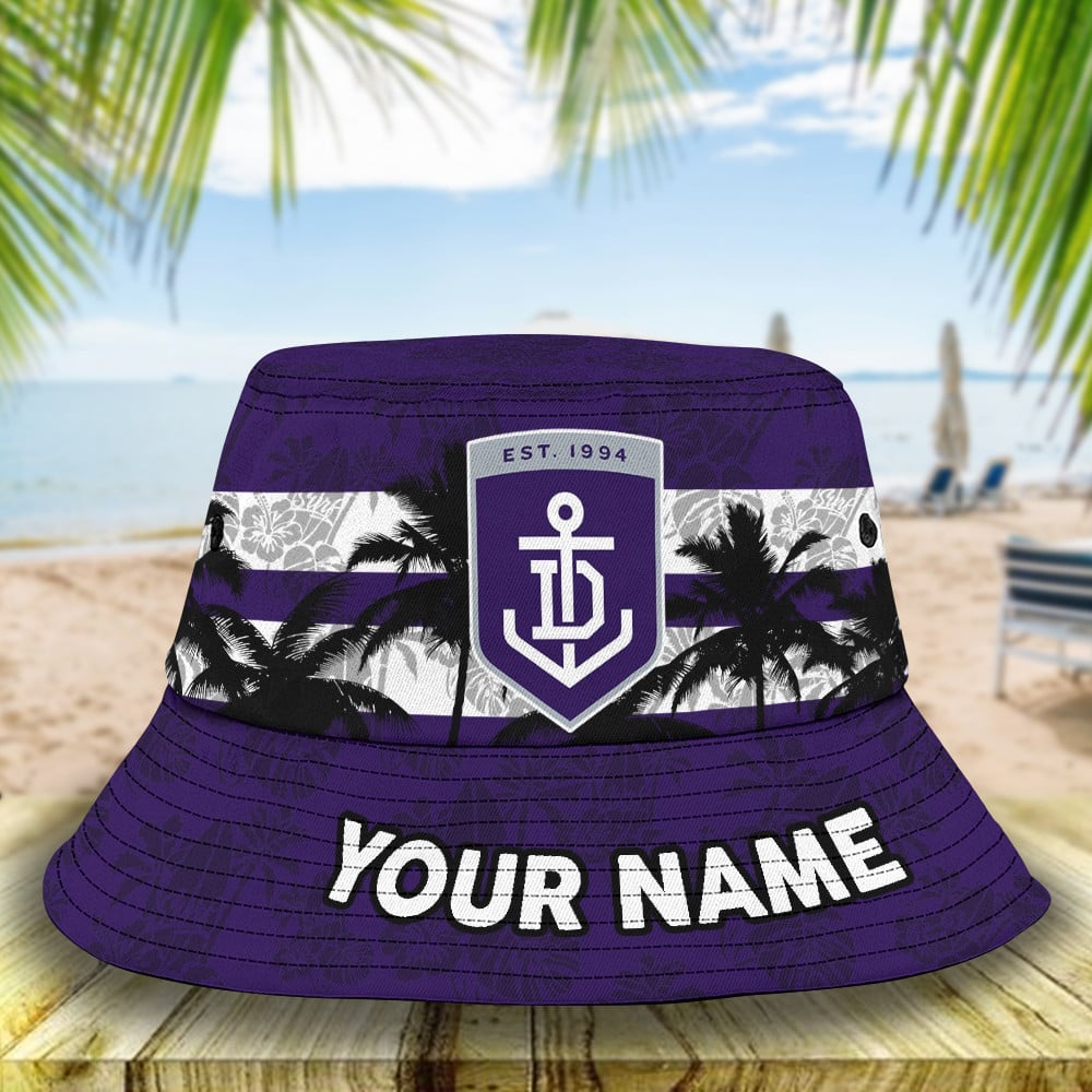 Afl Fremantle Dockers Personalized Bucket Hat For Fan
