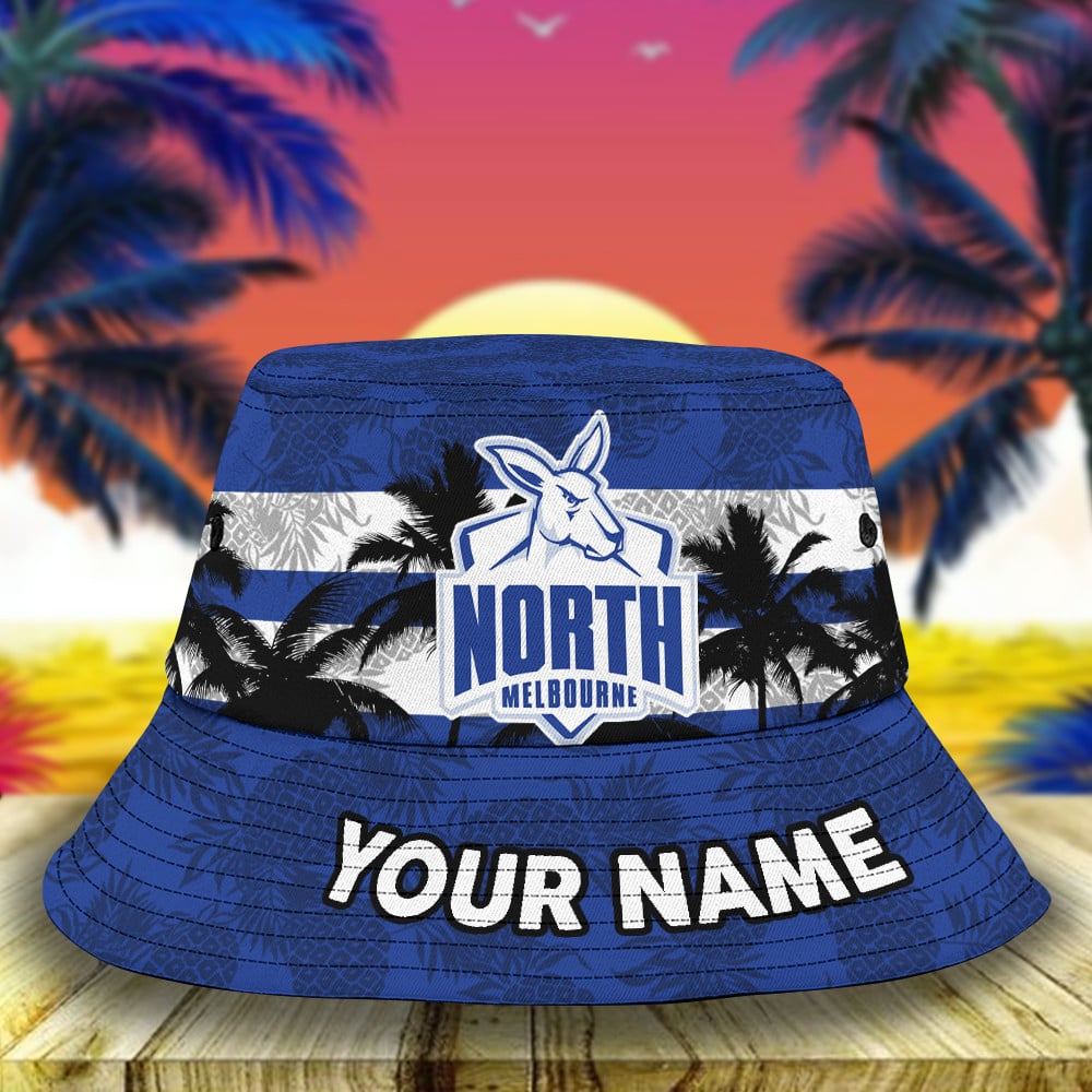 Afl North Melbourne Personalized Bucket Hat For Fan