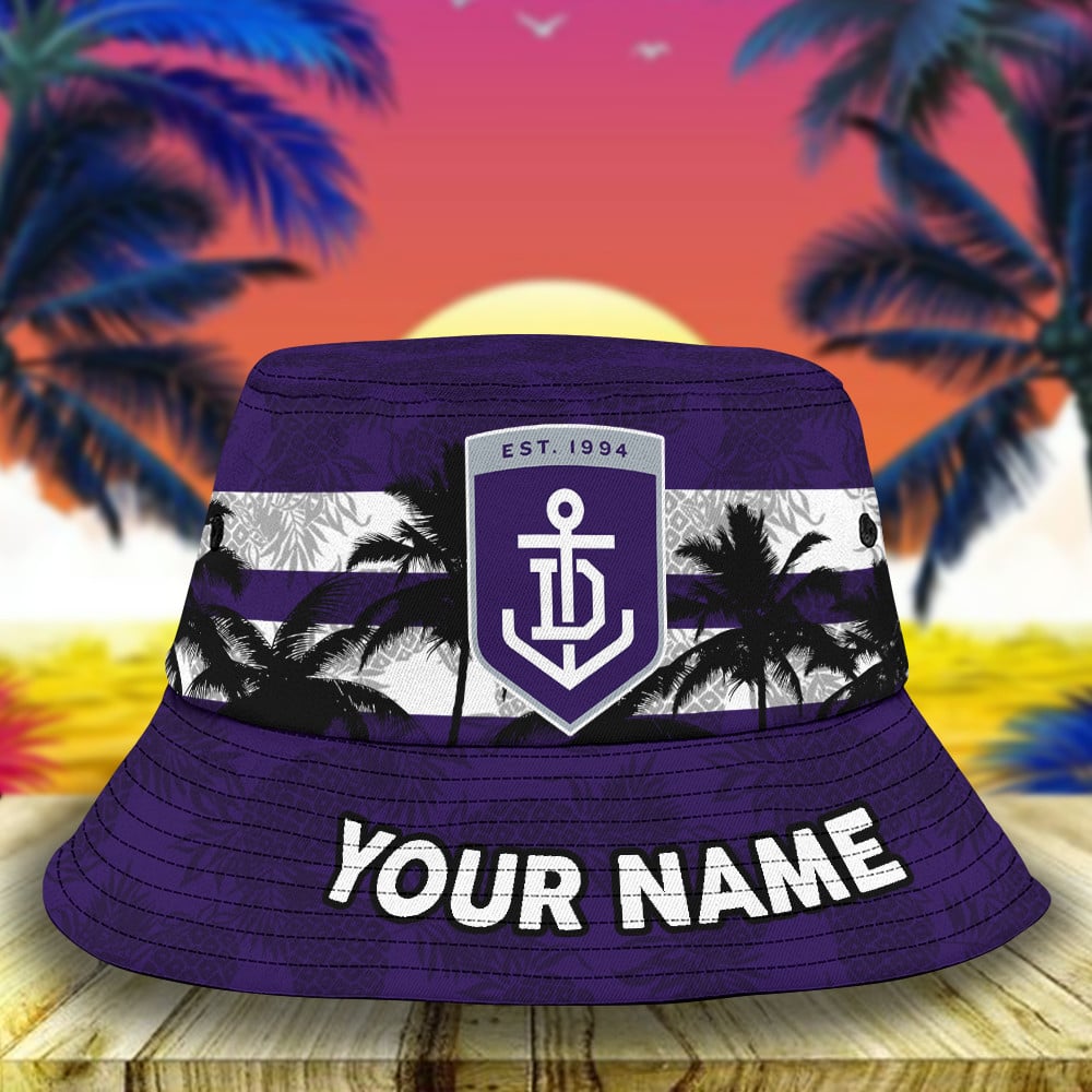 Afl Fremantle Dockers Personalized Bucket Hat For Fan