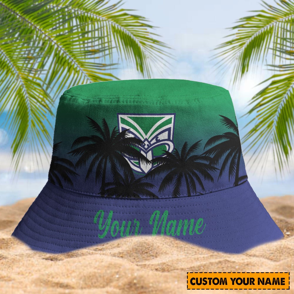 New Zealand Warriors Nrl Sport Personalized Bucket Hat