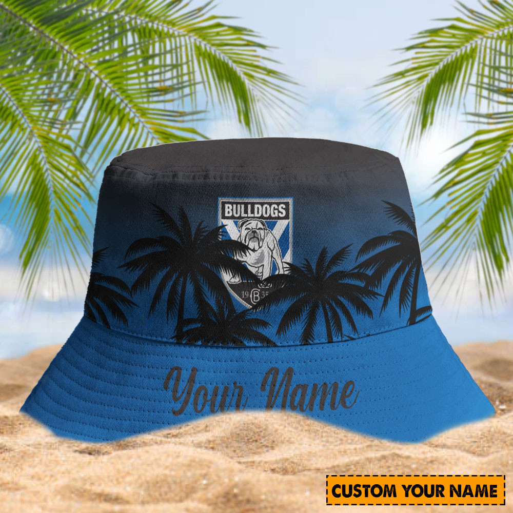 Canterbury Bulldogs Nrl Sport Personalized Bucket Hat