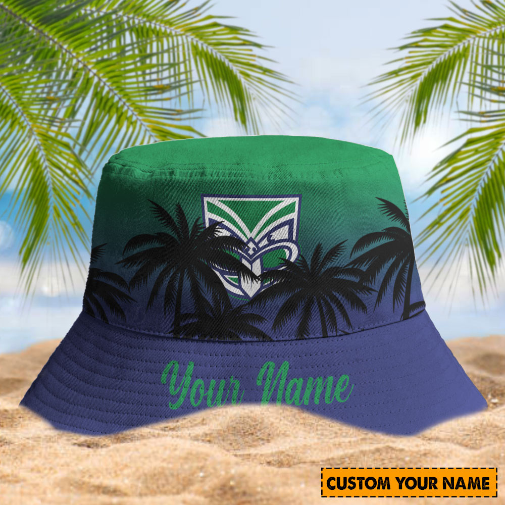 New Zealand Warriors Nrl Sport Personalized Bucket Hat